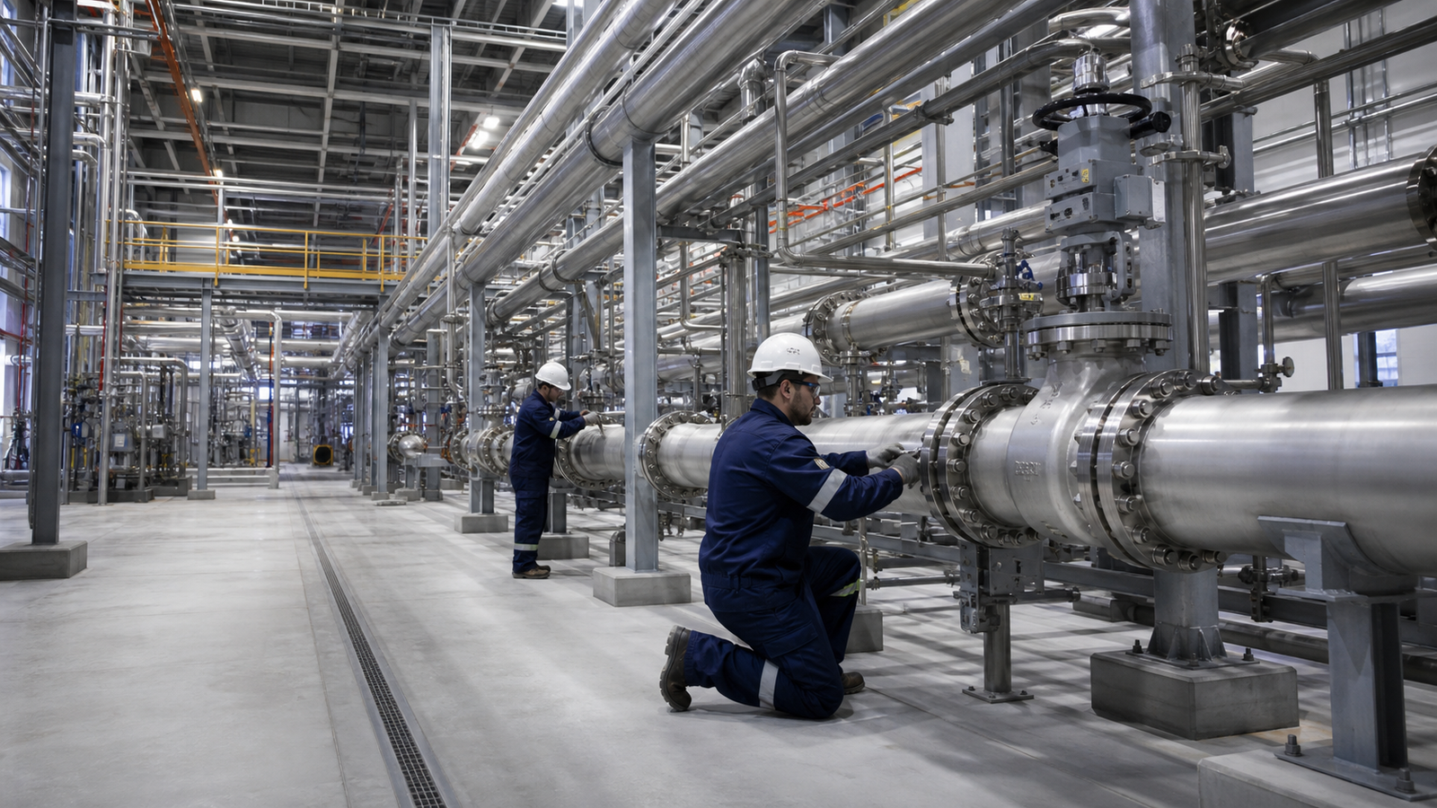 Industrial piping capability
