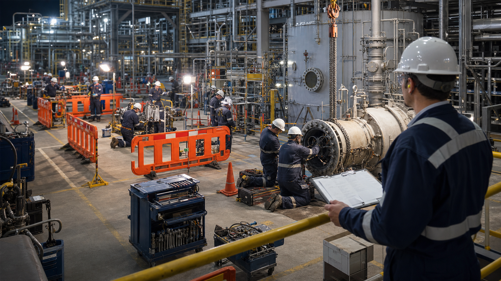 Shutdown and turnaround support capability